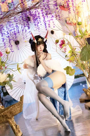 Shika小鹿鹿《能代旗袍》主题写真：19张全套美图