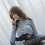 Shika小鹿鹿《吉他妹妹》主题写真：20张全套美图