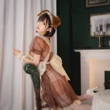 Shika小鹿鹿《透明女仆》主题写真：22张全套美图