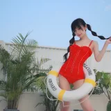 Shika小鹿鹿《P1泳装两套》主题写真：63张全套美图