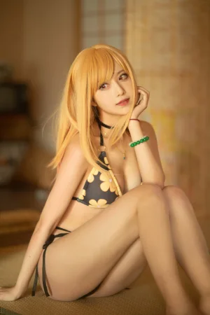 Shika小鹿鹿《喜多川海梦泳装》主题写真：42张全套美图