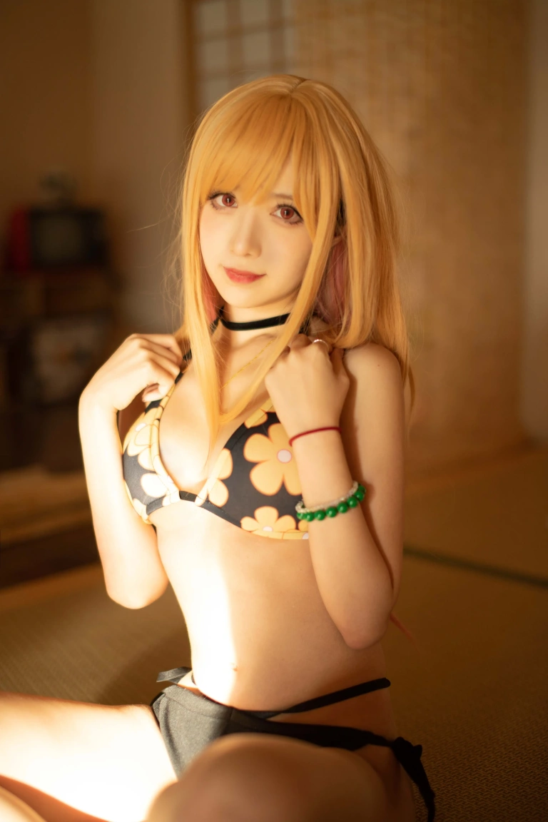 Shika小鹿鹿《喜多川海梦泳装》主题写真：42张全套美图