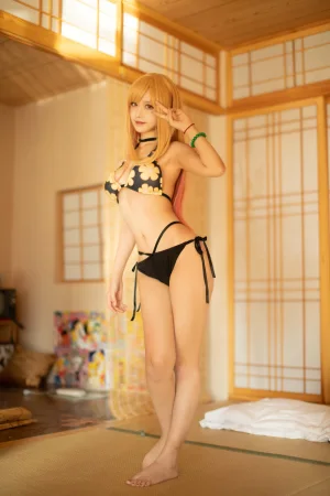 Shika小鹿鹿《喜多川海梦泳装》主题写真：42张全套美图