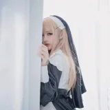 Shika小鹿鹿《修女》主题写真：16张全套美图