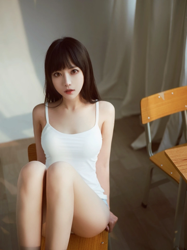 Shika小鹿鹿《羽鸟》主题写真：20张全套美图