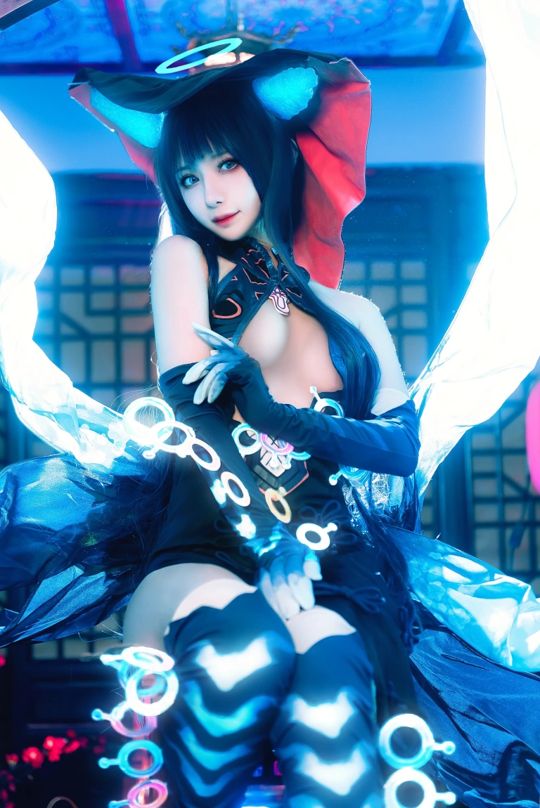 Shika小鹿鹿《杨玉环》主题写真：18张全套美图