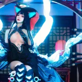 Shika小鹿鹿《杨玉环》主题写真：18张全套美图