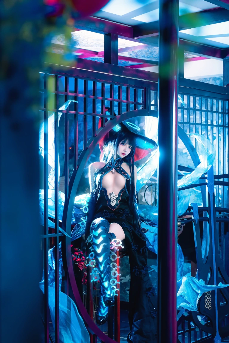 Shika小鹿鹿《杨玉环》主题写真：18张全套美图