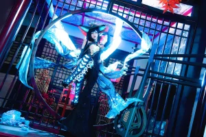 Shika小鹿鹿《杨玉环》主题写真：18张全套美图