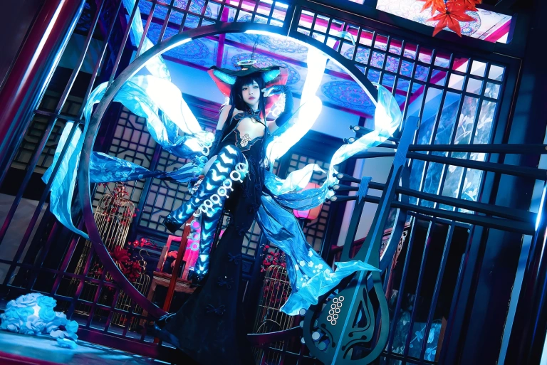 Shika小鹿鹿《杨玉环》主题写真：18张全套美图