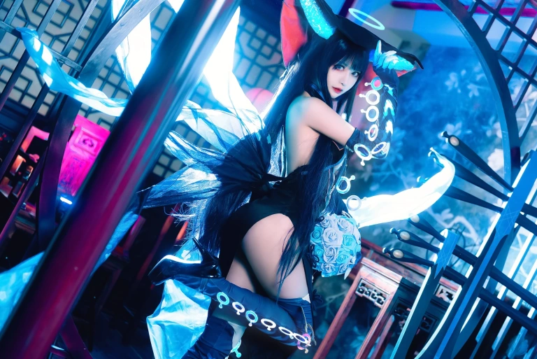 Shika小鹿鹿《杨玉环》主题写真：18张全套美图