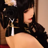 Shika小鹿鹿《碧蓝航线 镇海 奇奢花苑》主题写真：28张全套美图