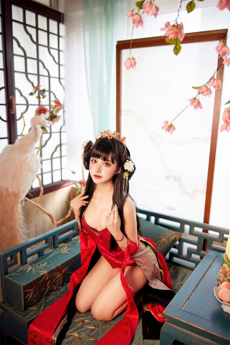 Shika小鹿鹿《逸仙 同人凤冠霞帔》主题写真：27张全套美图