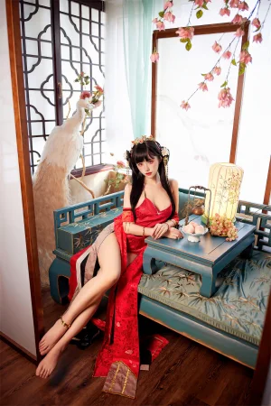 Shika小鹿鹿《逸仙 同人凤冠霞帔》主题写真：27张全套美图