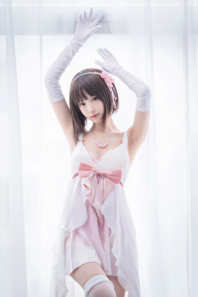 Shika小鹿鹿《加藤惠》主题写真：61张全套美图，含1个视频