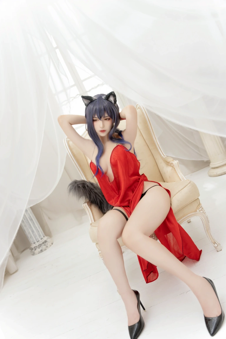 Shika小鹿鹿《明日方舟 德克萨斯》主题写真：12张全套美图