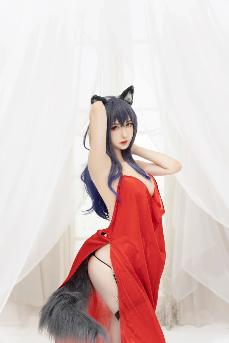 Shika小鹿鹿《明日方舟 德克萨斯》主题写真：12张全套美图