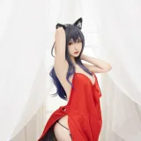 Shika小鹿鹿《明日方舟 德克萨斯》主题写真：12张全套美图