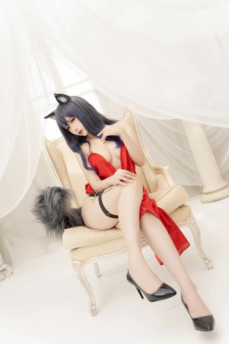 Shika小鹿鹿《明日方舟 德克萨斯》主题写真：12张全套美图