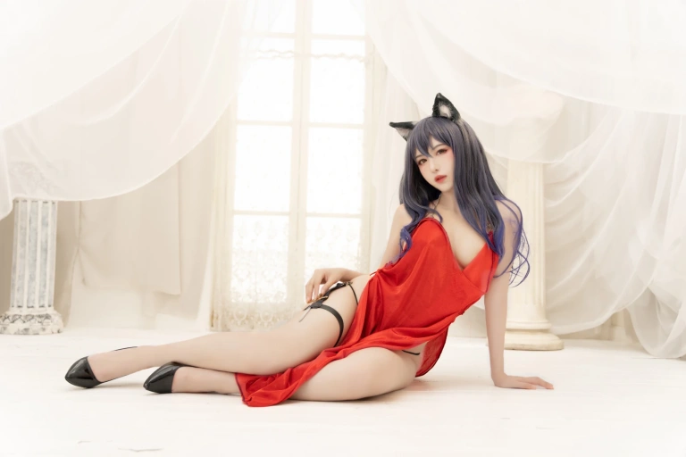 Shika小鹿鹿《明日方舟 德克萨斯》主题写真：12张全套美图