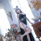 Shika小鹿鹿《明日方舟 黑》主题写真：15张全套美图