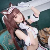 Shika小鹿鹿《猫娘》主题写真：9张全套美图