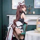 Shika小鹿鹿《猫娘》主题写真：9张全套美图