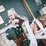 Shika小鹿鹿《猫娘》主题写真：9张全套美图