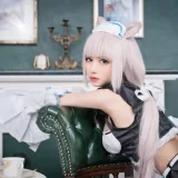 Shika小鹿鹿《猫娘》主题写真：9张全套美图