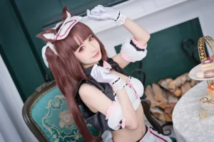 Shika小鹿鹿《猫娘》主题写真：9张全套美图