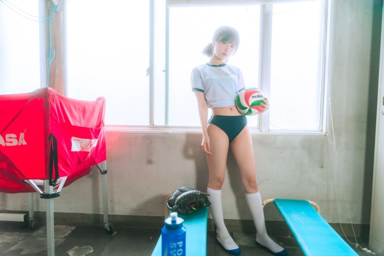 Shika小鹿鹿《体操服妹妹》主题写真：21张全套美图