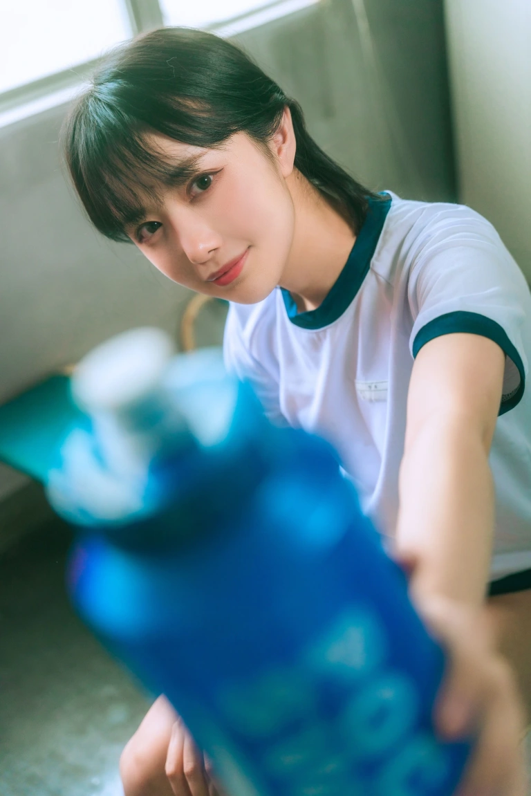 Shika小鹿鹿《体操服妹妹》主题写真：21张全套美图