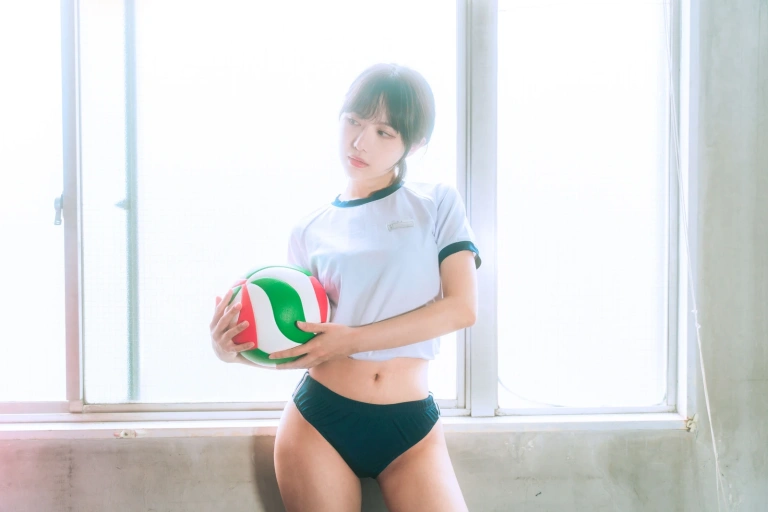 Shika小鹿鹿《体操服妹妹》主题写真：21张全套美图