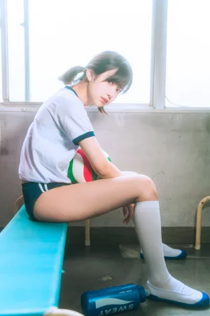 Shika小鹿鹿《体操服妹妹》主题写真：21张全套美图