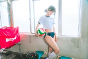 Shika小鹿鹿《体操服妹妹》主题写真：21张全套美图