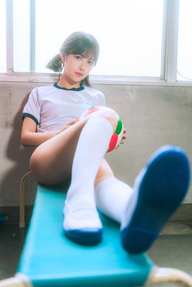 Shika小鹿鹿《体操服妹妹》主题写真：21张全套美图