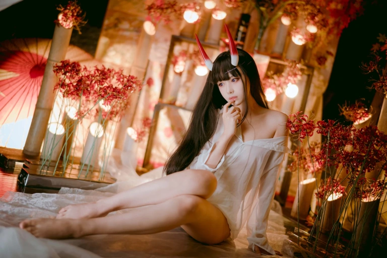 Shika小鹿鹿《能代睡衣》主题写真：17张全套美图，含1个视频