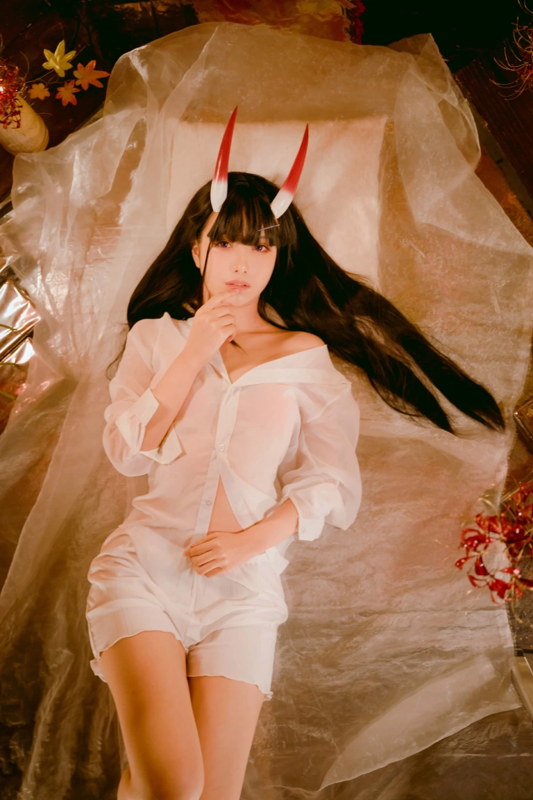 Shika小鹿鹿《能代睡衣》主题写真：17张全套美图，含1个视频
