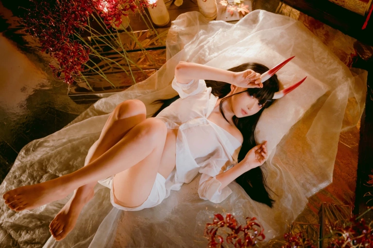 Shika小鹿鹿《能代睡衣》主题写真：17张全套美图，含1个视频