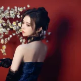 Shika小鹿鹿《旗袍 烽火经年》主题写真：24张全套美图，含2个视频