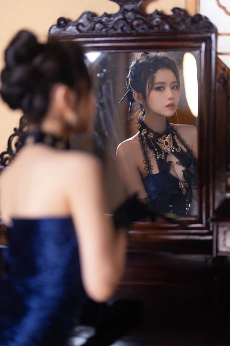 Shika小鹿鹿《旗袍 烽火经年》主题写真：24张全套美图，含2个视频