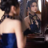 Shika小鹿鹿《旗袍 烽火经年》主题写真：24张全套美图，含2个视频