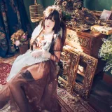 霜月shimo《女仆私服》主题写真：15张全套美图