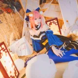 霜月shimo《玉藻前》主题写真：15张全套美图
