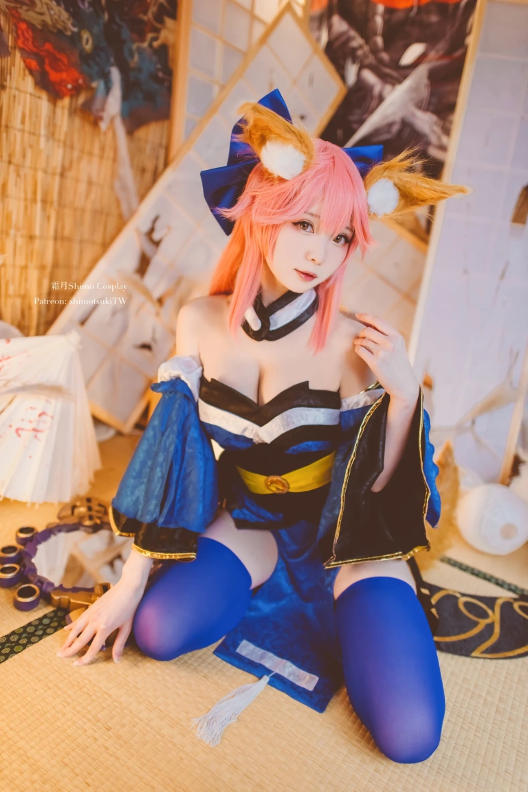 霜月shimo《玉藻前》主题写真：15张全套美图