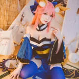 霜月shimo《玉藻前》主题写真：15张全套美图