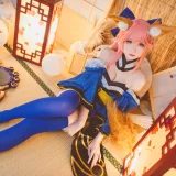 霜月shimo《玉藻前》主题写真：15张全套美图