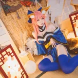 霜月shimo《玉藻前》主题写真：15张全套美图