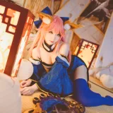 霜月shimo《玉藻前》主题写真：15张全套美图
