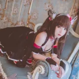 霜月shimo《巧克力》主题写真：16张全套美图